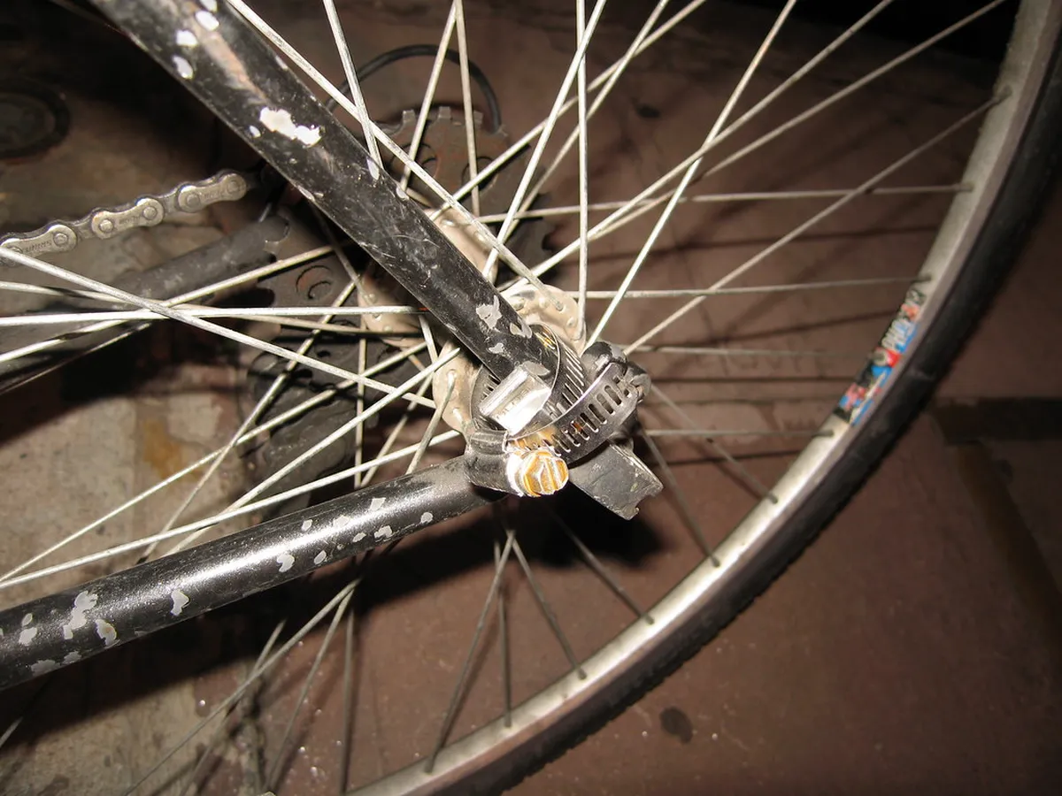 How to protect a quick release bicycle wheel